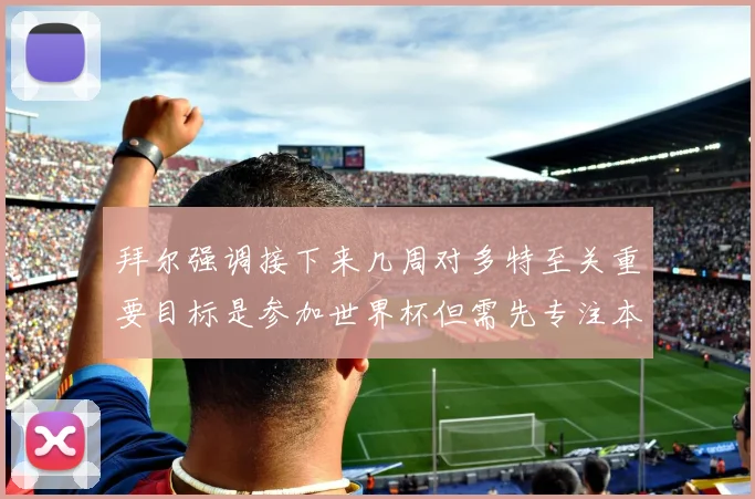 拜尔强调接下来几周对多特至关重要目标是参加世界杯但需先专注本赛季表现