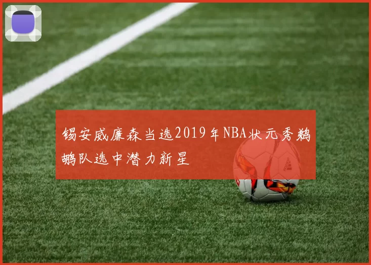 锡安威廉森当选2019年NBA状元秀鹈鹕队选中潜力新星