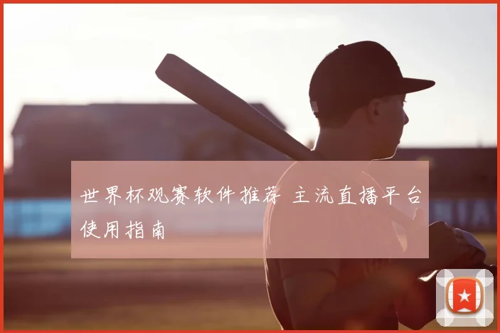 世界杯观赛软件推荐 主流直播平台使用指南