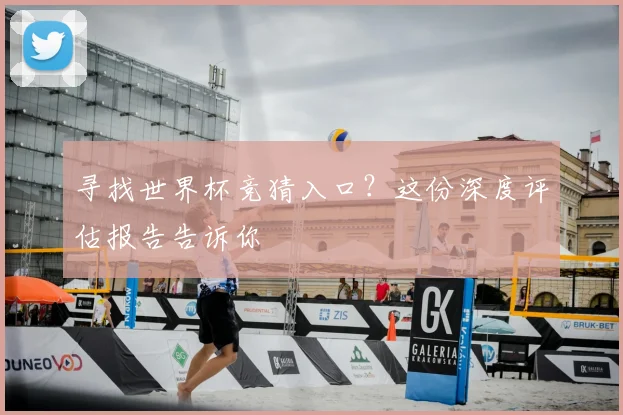 寻找世界杯竞猜入口？这份深度评估报告告诉你